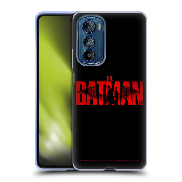 The Batman Posters Logo Soft Gel Case for Motorola Edge 30