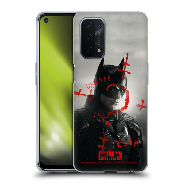 The Batman Posters Unmask The Truth Soft Gel Case for OPPO A54 5G