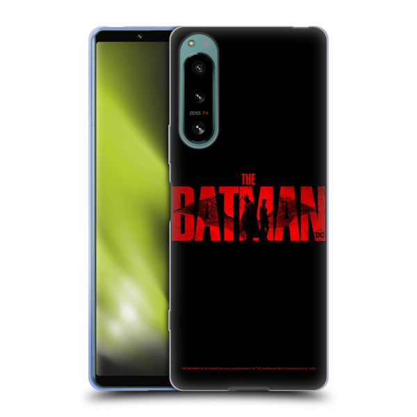 The Batman Posters Logo Soft Gel Case for Sony Xperia 5 IV