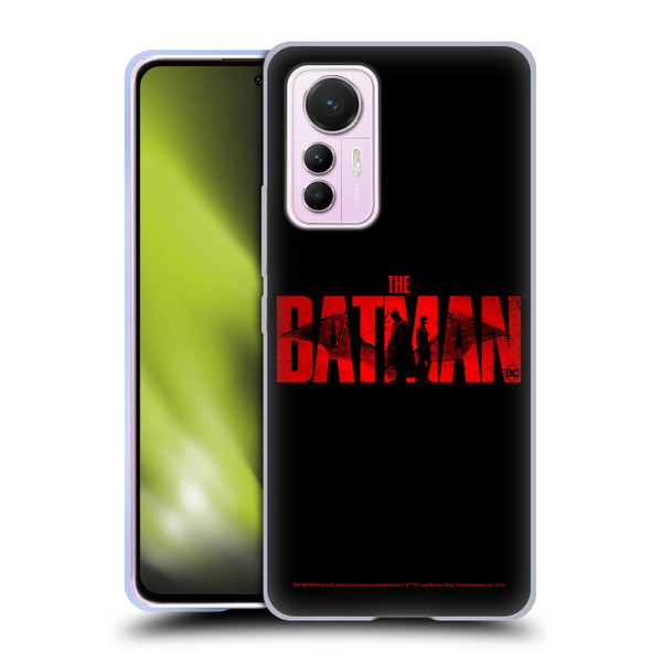 The Batman Posters Logo Soft Gel Case for Xiaomi 12 Lite