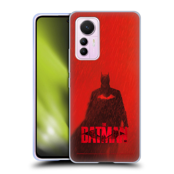 The Batman Posters Red Rain Soft Gel Case for Xiaomi 12 Lite