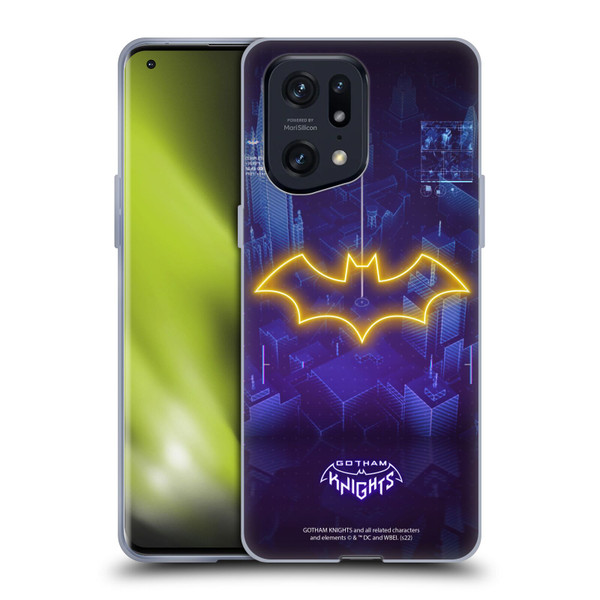 Gotham Knights Character Art Batgirl Soft Gel Case for OPPO Find X5 Pro