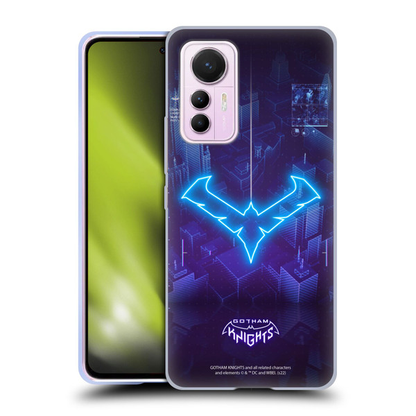 Gotham Knights Character Art Nightwing Soft Gel Case for Xiaomi 12 Lite