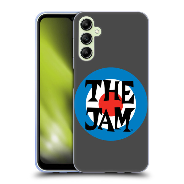 The Jam Key Art Target Logo Soft Gel Case for Samsung Galaxy A14 5G