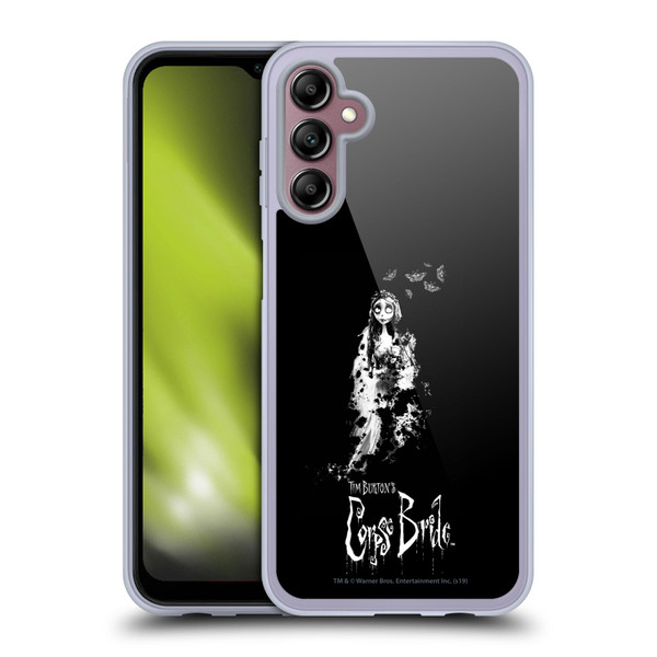 Corpse Bride Key Art Emily Splatters Soft Gel Case for Samsung Galaxy A14 5G