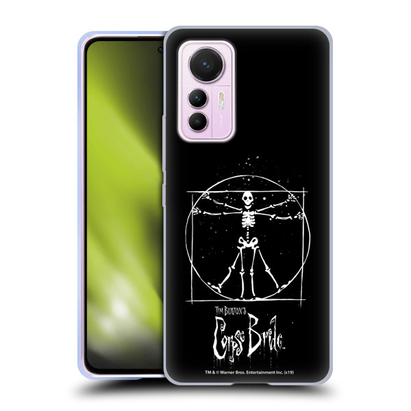 Corpse Bride Key Art Vitruvian Skeleton Soft Gel Case for Xiaomi 12 Lite