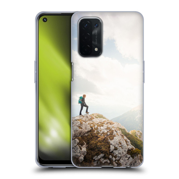 Patrik Lovrin Wanderlust Mountain Wanderer Soft Gel Case for OPPO A54 5G