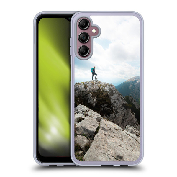 Patrik Lovrin Wanderlust Looking Over New Adventures Soft Gel Case for Samsung Galaxy A14 5G