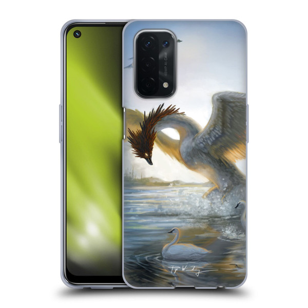 Piya Wannachaiwong Dragons Of Sea And Storms Swan Dragon Soft Gel Case for OPPO A54 5G