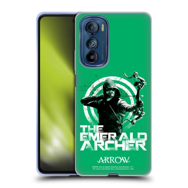 Arrow TV Series Graphics The Emerald Archer Soft Gel Case for Motorola Edge 30