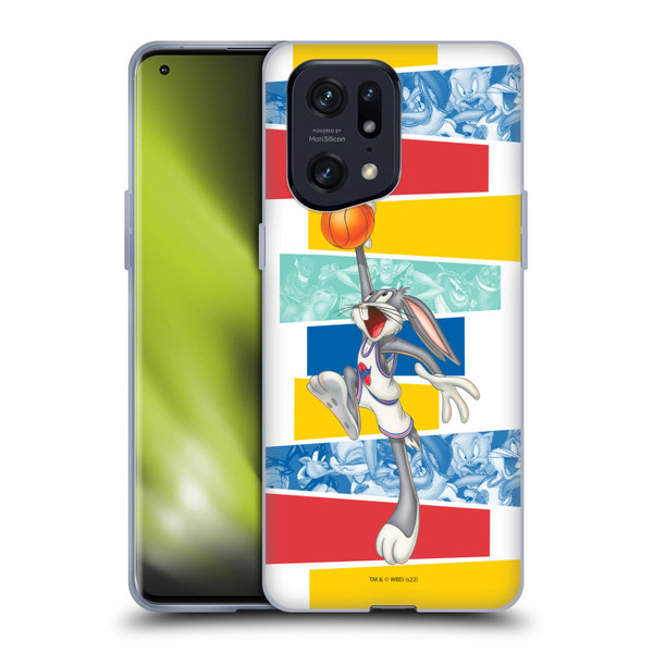 Space Jam (1996) Graphics Bugs Bunny Soft Gel Case for OPPO Find X5 Pro