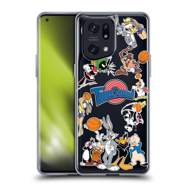 Space Jam (1996) Graphics Tune Squad Soft Gel Case for OPPO Find X5 Pro