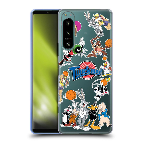 Space Jam (1996) Graphics Tune Squad Soft Gel Case for Sony Xperia 5 IV