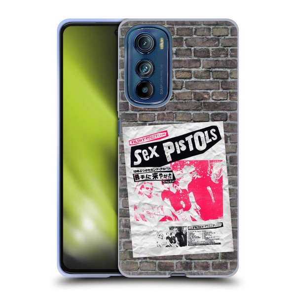 Sex Pistols Band Art Filthy Lucre Japan Soft Gel Case for Motorola Edge 30