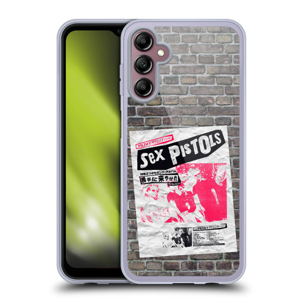 Sex Pistols Band Art Filthy Lucre Japan Soft Gel Case for Samsung Galaxy A14 5G