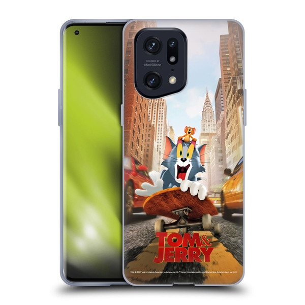 Tom And Jerry Movie (2021) Graphics Best Of Enemies Soft Gel Case for OPPO Find X5 Pro