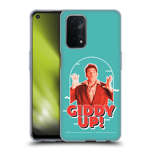 Seinfeld Graphics Giddy Up! Soft Gel Case for OPPO A54 5G
