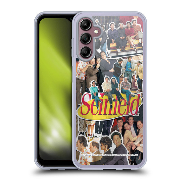 Seinfeld Graphics Collage Soft Gel Case for Samsung Galaxy A14 5G