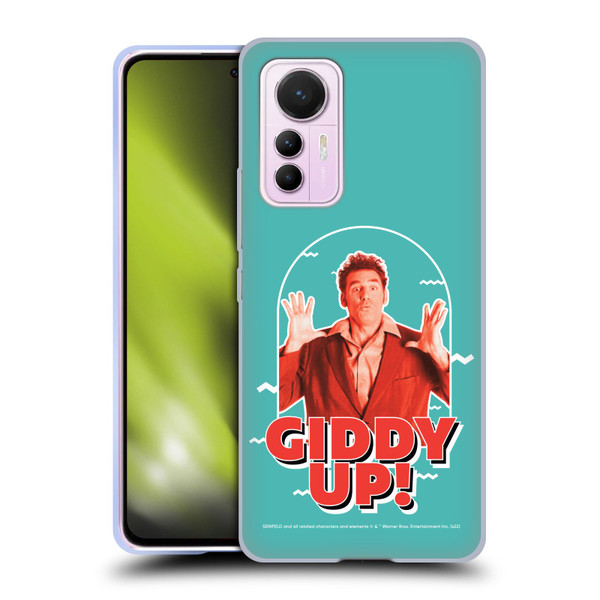 Seinfeld Graphics Giddy Up! Soft Gel Case for Xiaomi 12 Lite