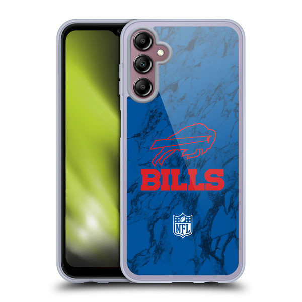 NFL Buffalo Bills Graphics Coloured Marble Soft Gel Case for Samsung Galaxy A14 5G