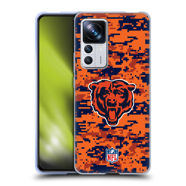 NFL Chicago Bears Graphics Digital Camouflage Soft Gel Case for Xiaomi 12T Pro