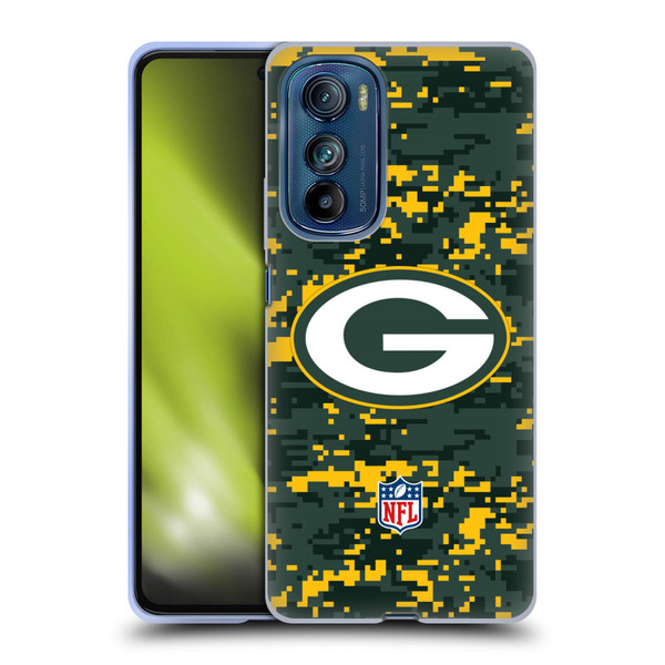 NFL Green Bay Packers Graphics Digital Camouflage Soft Gel Case for Motorola Edge 30