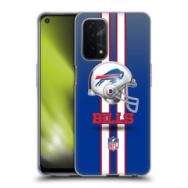 NFL Buffalo Bills Logo Helmet Soft Gel Case for OPPO A54 5G