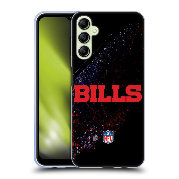 NFL Buffalo Bills Logo Blur Soft Gel Case for Samsung Galaxy A14 5G
