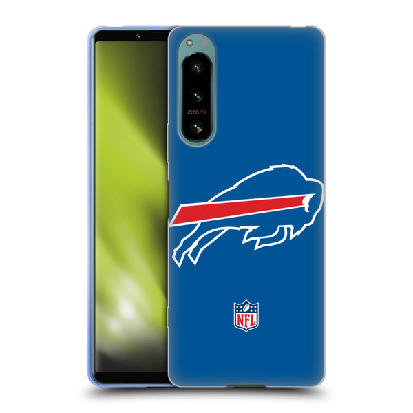 NFL Buffalo Bills Logo Plain Soft Gel Case for Sony Xperia 5 IV