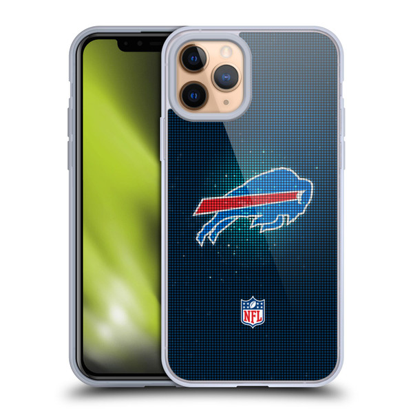 NFL Buffalo Bills Artwork LED Soft Gel Case for Apple iPhone 11 Pro