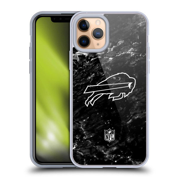 NFL Buffalo Bills Artwork Marble Soft Gel Case for Apple iPhone 11 Pro