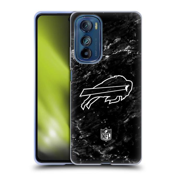 NFL Buffalo Bills Artwork Marble Soft Gel Case for Motorola Edge 30