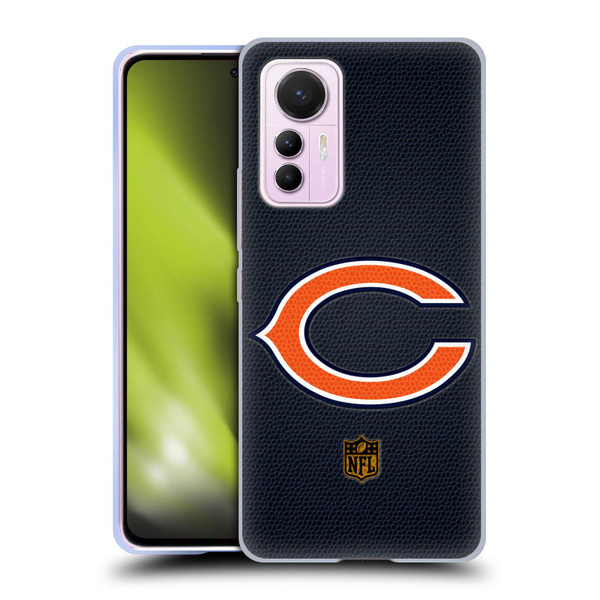 NFL Chicago Bears Logo Football Soft Gel Case for Xiaomi 12 Lite