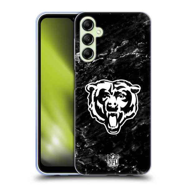NFL Chicago Bears Artwork Marble Soft Gel Case for Samsung Galaxy A14 5G