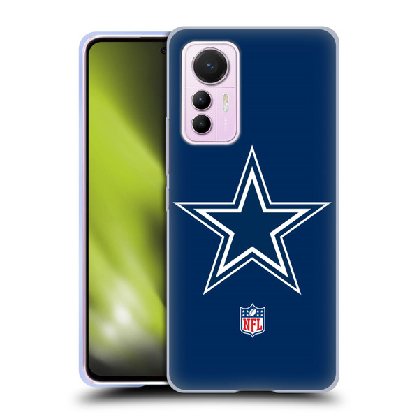 NFL Dallas Cowboys Logo Plain Soft Gel Case for Xiaomi 12 Lite