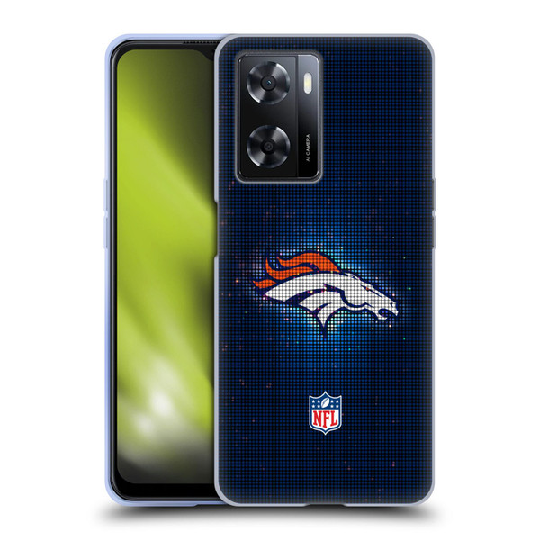 NFL Denver Broncos Artwork LED Soft Gel Case for OPPO A57s