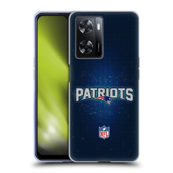 NFL New England Patriots Artwork LED Soft Gel Case for OPPO A57s