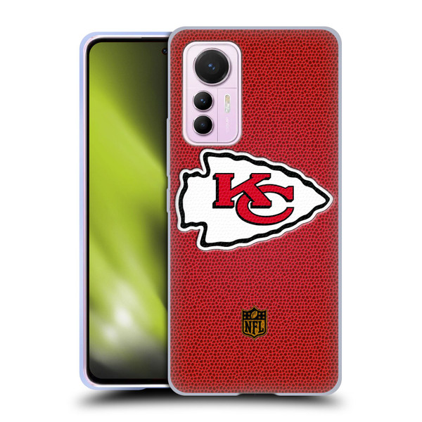 NFL Kansas City Chiefs Logo Football Soft Gel Case for Xiaomi 12 Lite