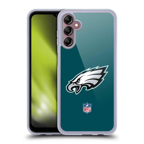 NFL Philadelphia Eagles Logo Plain Soft Gel Case for Samsung Galaxy A14 5G