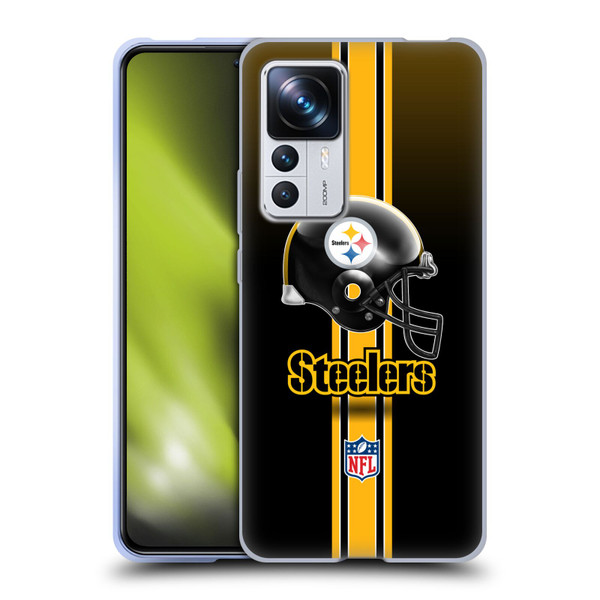 NFL Pittsburgh Steelers Logo Helmet Soft Gel Case for Xiaomi 12T Pro