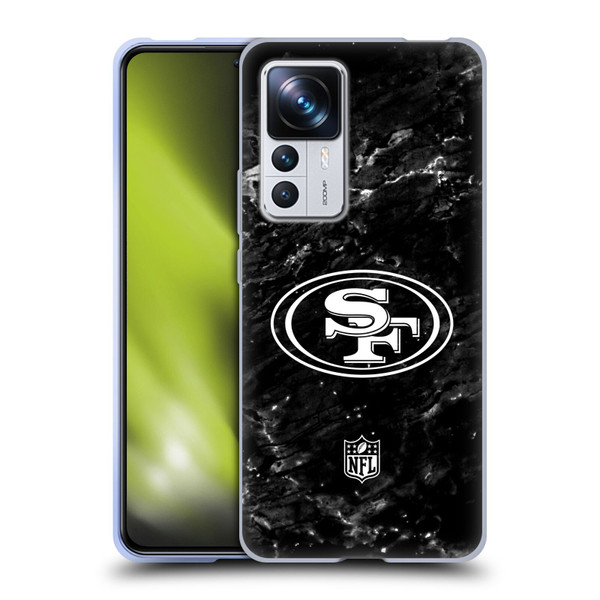 NFL San Francisco 49ers Artwork Marble Soft Gel Case for Xiaomi 12T Pro