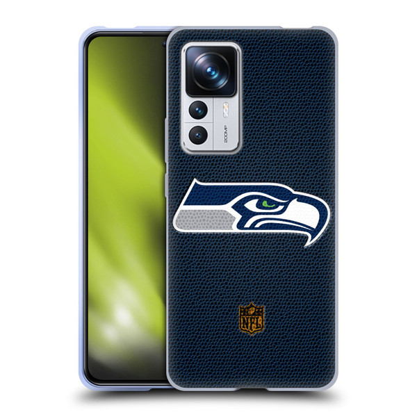 NFL Seattle Seahawks Logo Football Soft Gel Case for Xiaomi 12T Pro