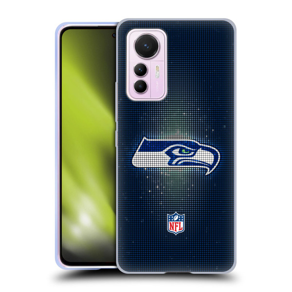 NFL Seattle Seahawks Artwork LED Soft Gel Case for Xiaomi 12 Lite
