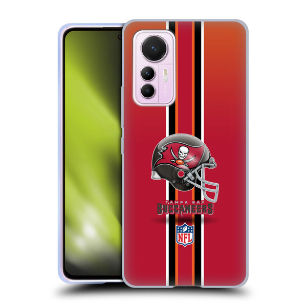 NFL Tampa Bay Buccaneers Logo Helmet Soft Gel Case for Xiaomi 12 Lite
