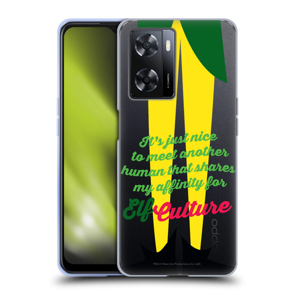 Elf Movie Graphics 1 Legs Soft Gel Case for OPPO A57s