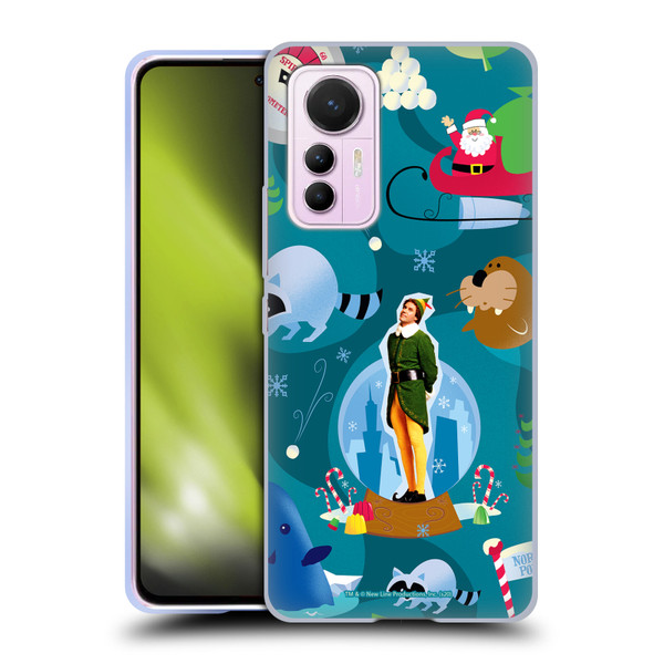 Elf Movie Graphics 1 Animals Pattern Soft Gel Case for Xiaomi 12 Lite