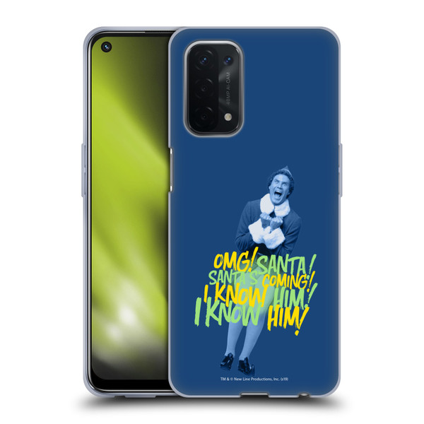 Elf Movie Graphics 2 Santa I Know Him Soft Gel Case for OPPO A54 5G