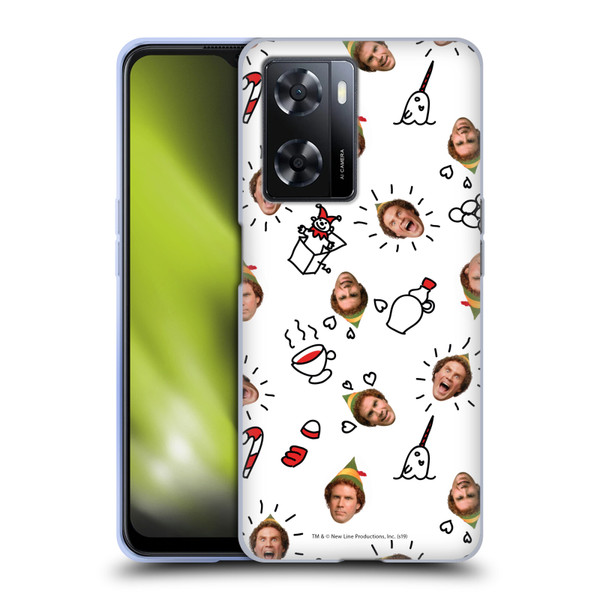 Elf Movie Graphics 2 Buddy Face Pattern Soft Gel Case for OPPO A57s