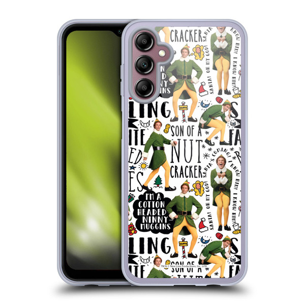 Elf Movie Graphics 2 Buddy Pattern Soft Gel Case for Samsung Galaxy A14 5G