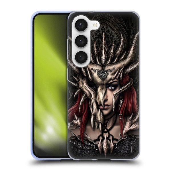 Sarah Richter Gothic Warrior Girl Soft Gel Case for Samsung Galaxy S23 5G